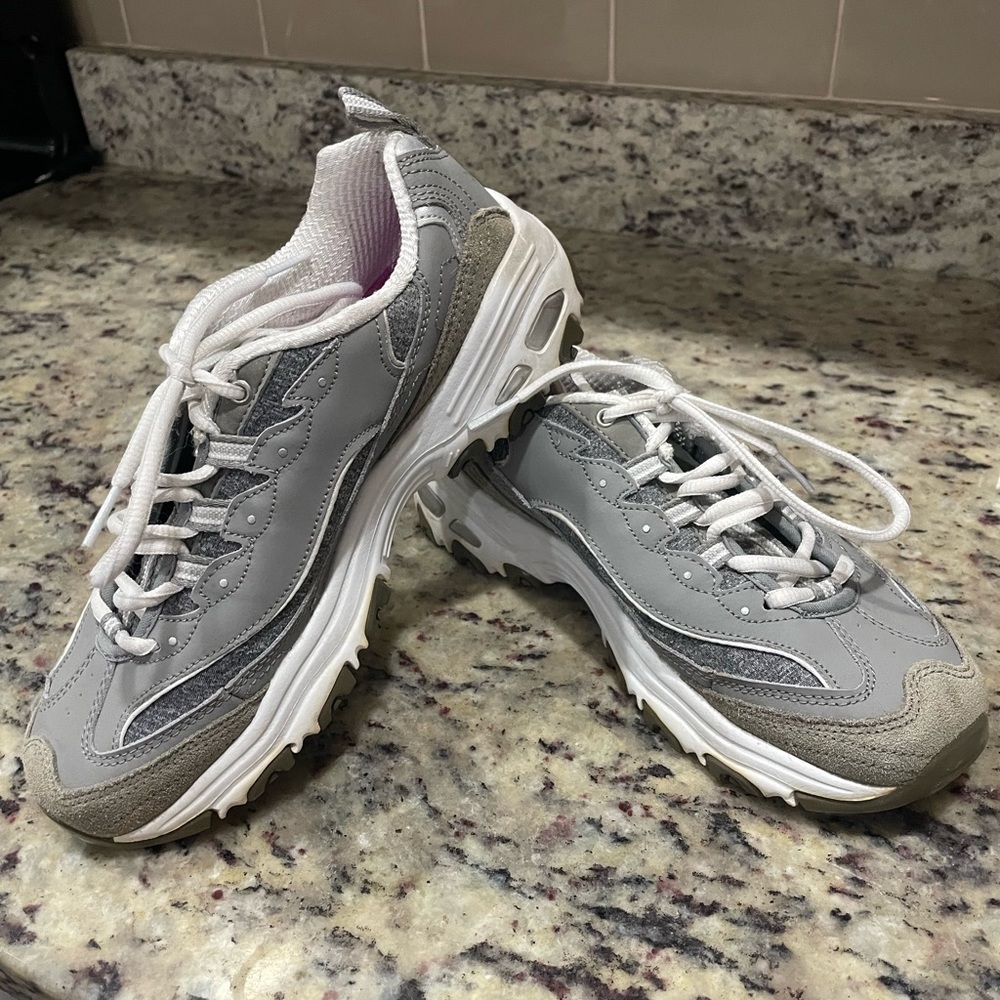 Womens sketchers air cooled memory foam sneakers